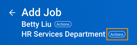 Jobs, related actions