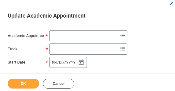 appointment screen