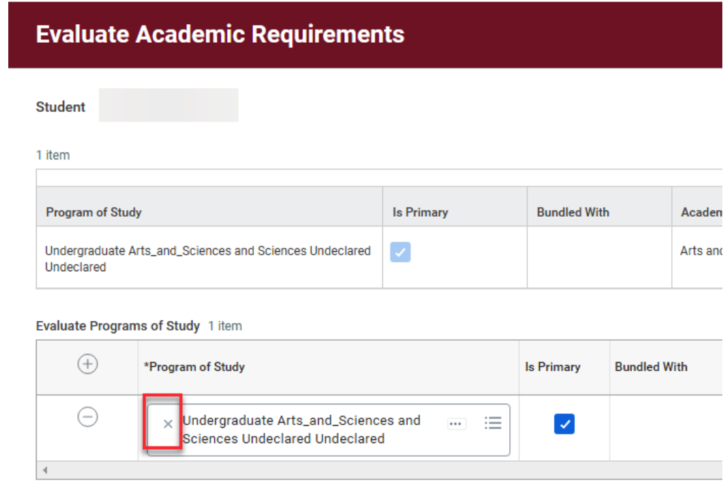 Evaluate Academic Requirements