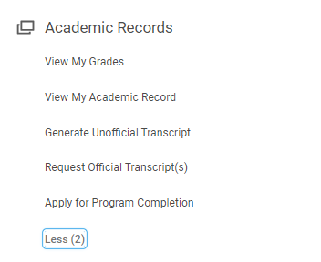 Academic Records
