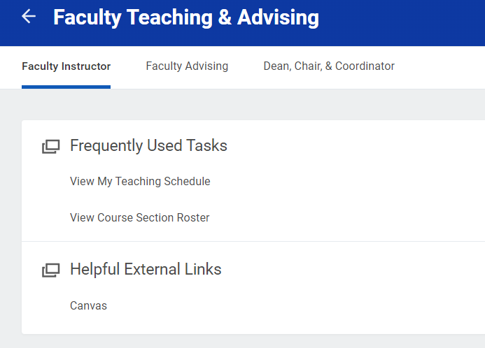 Faculty Instructor