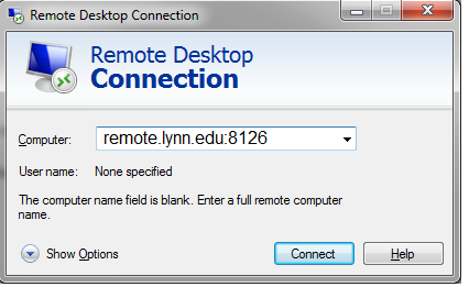 Remote desktop screen